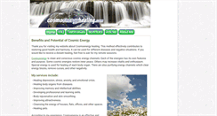 Desktop Screenshot of cosmoenergyhealing.com